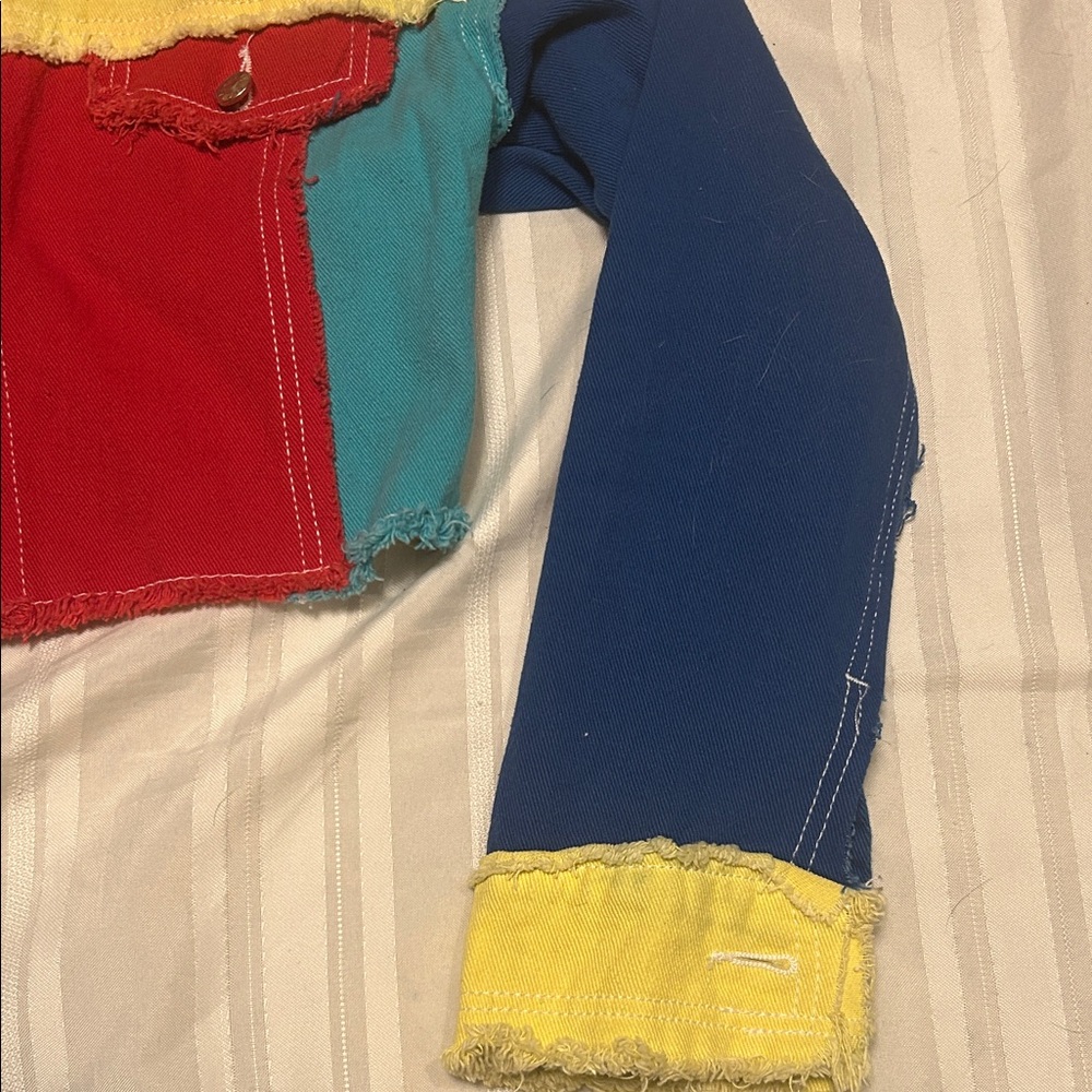 Patchwork Jean Jacket - image 4